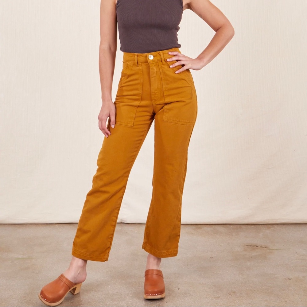 Big Bud Press Work Pants Spicy Mustard Extra Small